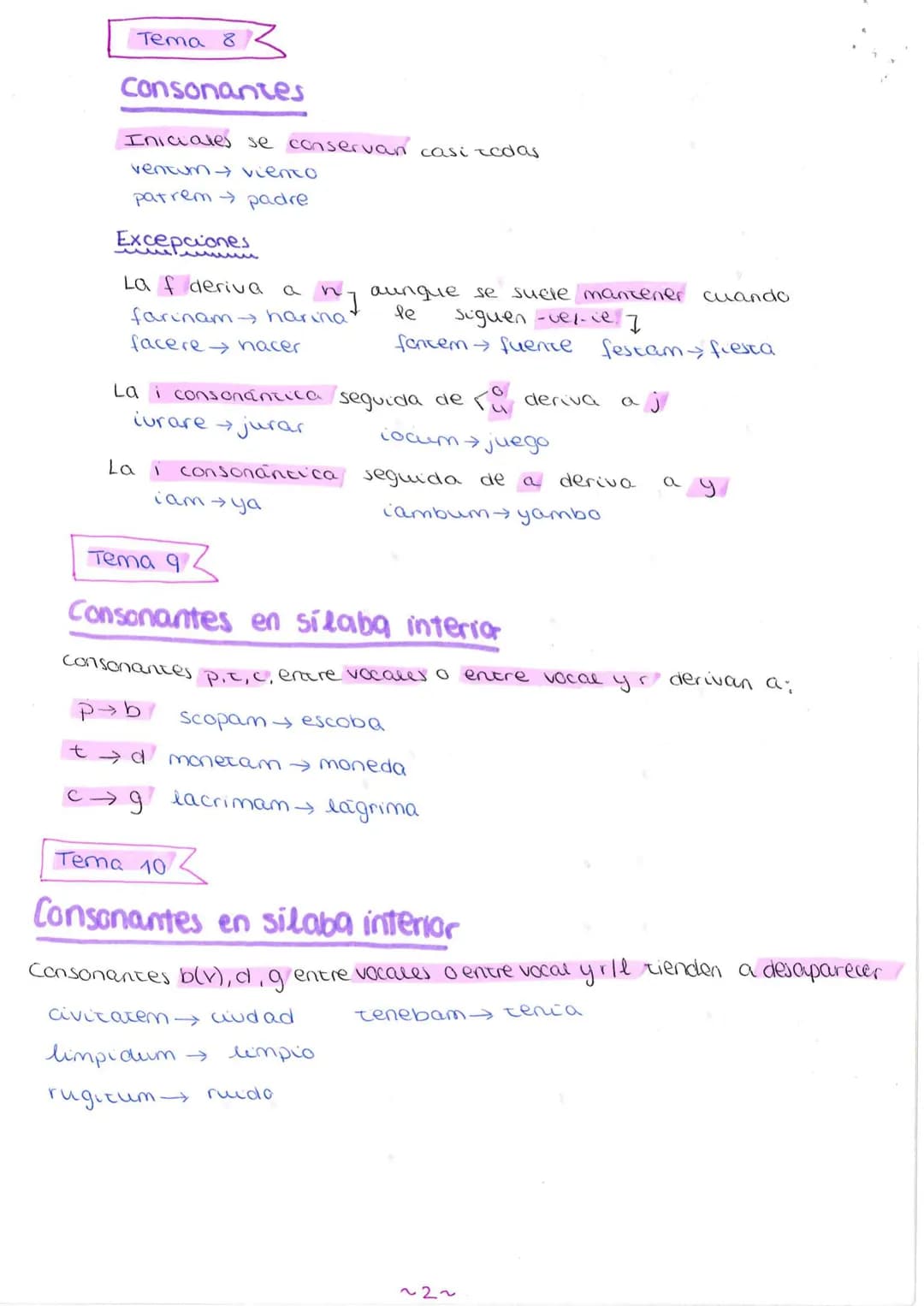 # LATIN

ETIMOLOGIA Y

DERIVACIÓN

Tema 4

Vocales

La ô (breve tonica) ue

portam puerta forcem fuerce

La ê (breve) zenica je

terram tier