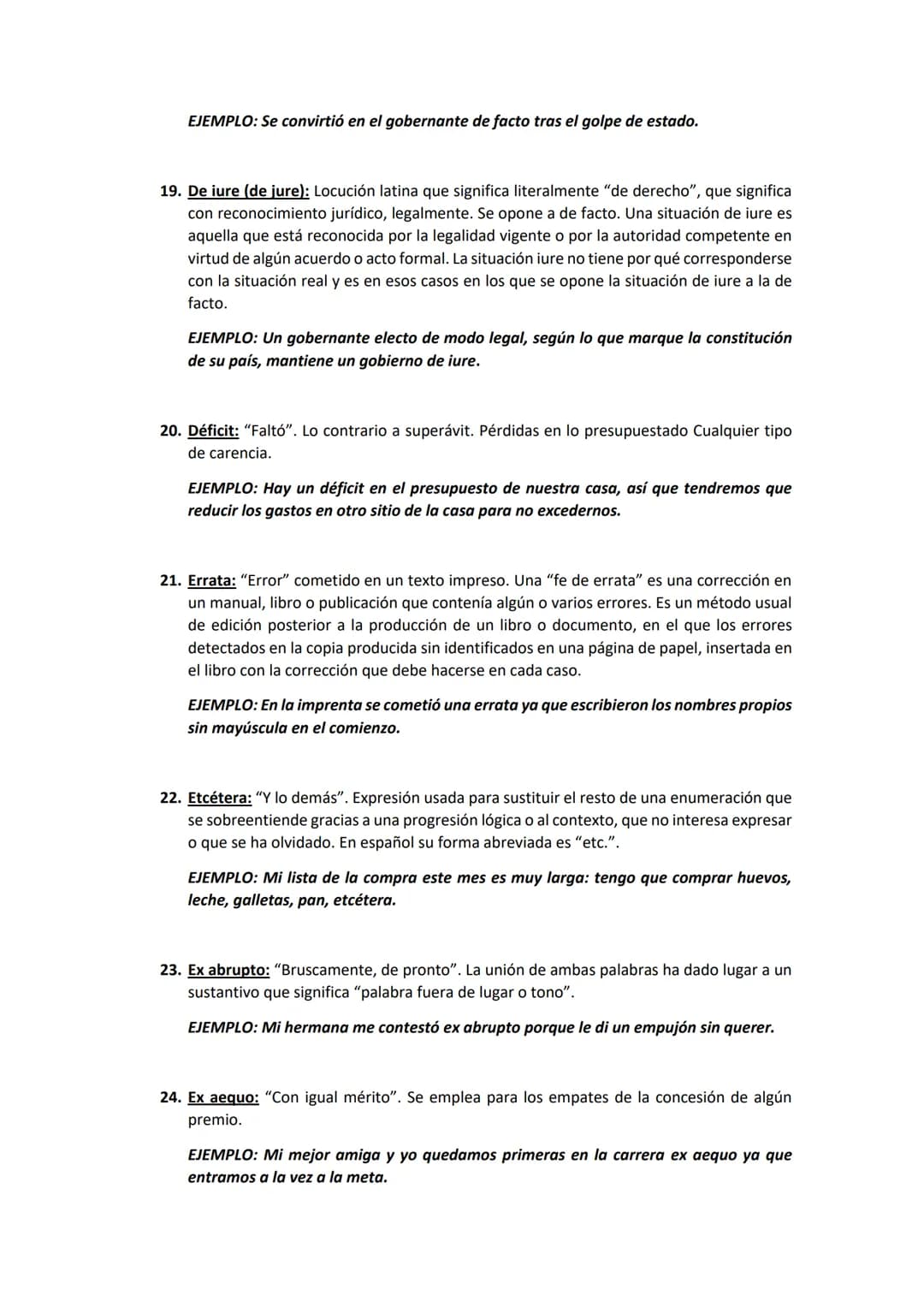 # LATINISMOS:

1.  Accesit o accéssit: "Se acercó / se ha acercado". Premio o recompensa inferior que se
otorga a quien, sin alcanzar el pri