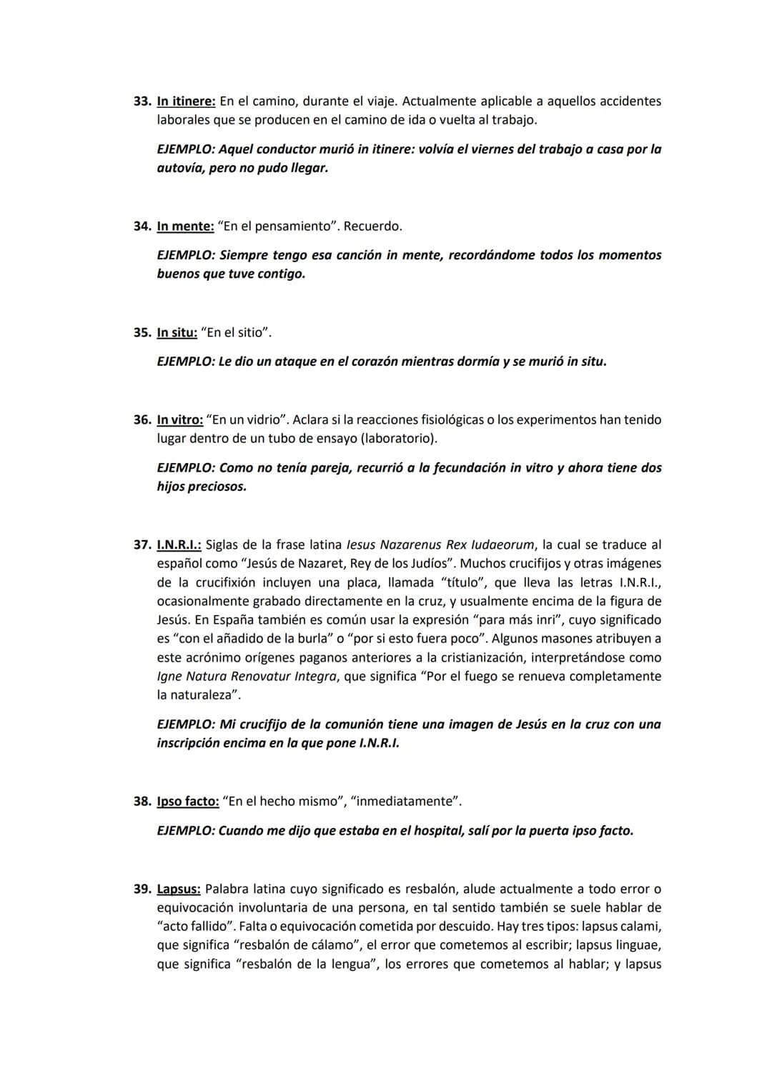 # LATINISMOS:

1.  Accesit o accéssit: "Se acercó / se ha acercado". Premio o recompensa inferior que se
otorga a quien, sin alcanzar el pri