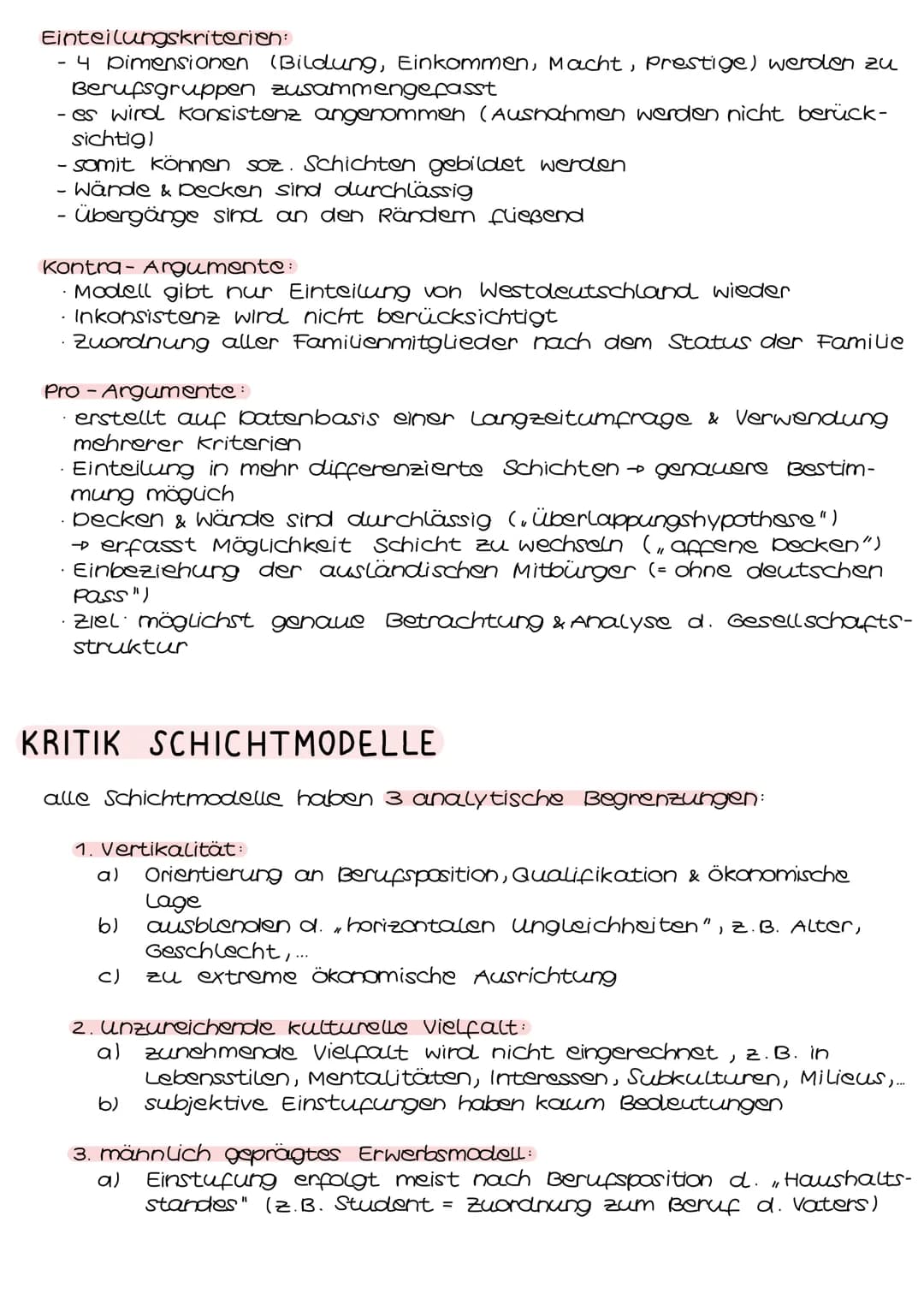 # Modelle gesell. Ungleichheit

KLASSEN-MODELL Karl Marx, Mitte 19 Jh.

bargestelle Gesellschaftsgruppen:
- Burgeoisie Klasse der Besitzer v