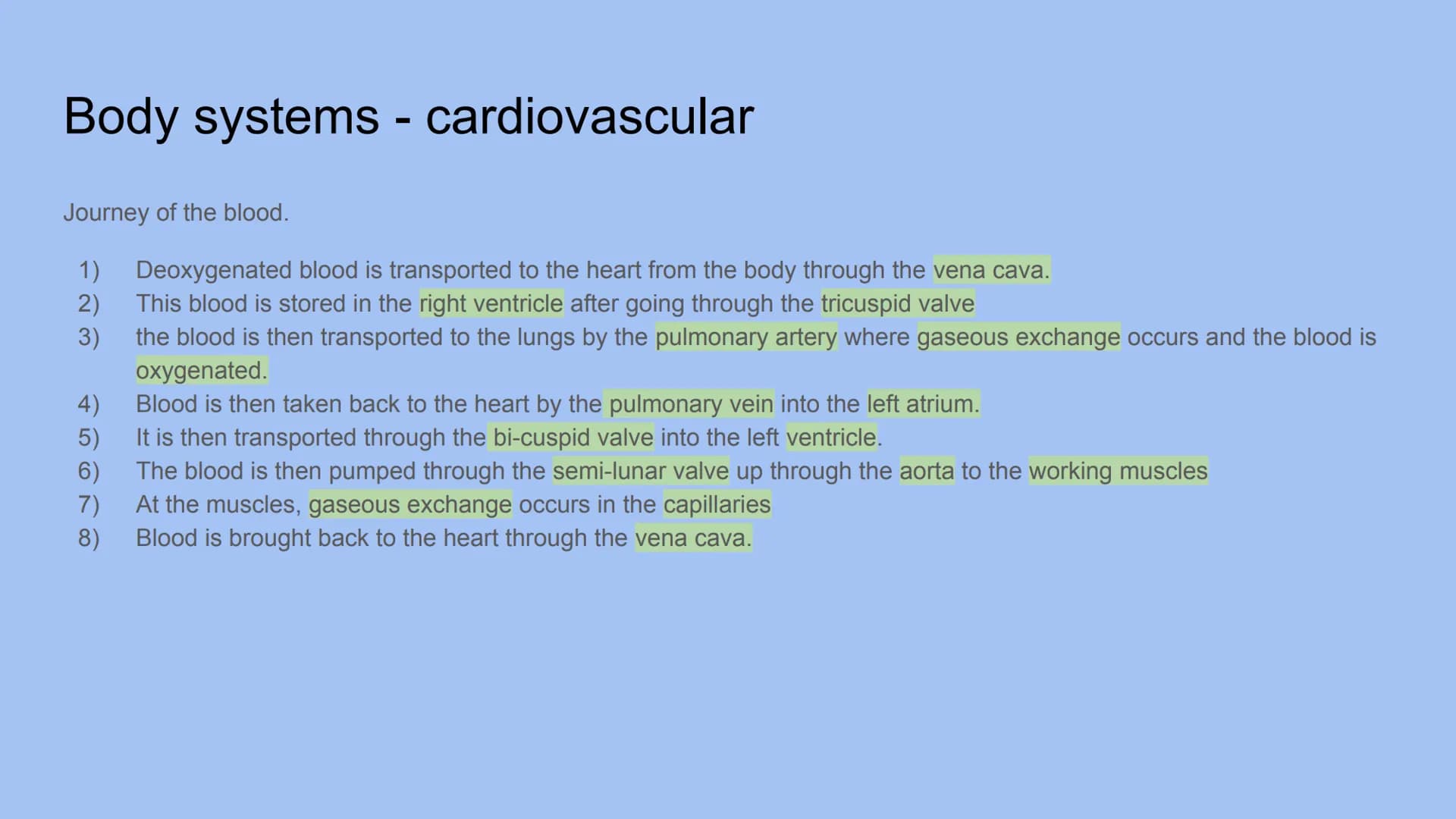 Body Systems- respiratory and cardiovascular # Body systems - respiratory

The respiratory system.

- Functions - take oxygen into the body 