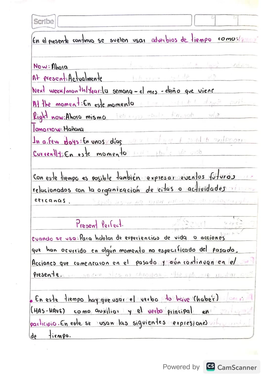 Simple Present.

5 conectores

Cuando se usa, para hablar de hechos generales o verdades universales,
acciones habituales, rutinas.

Nota En
