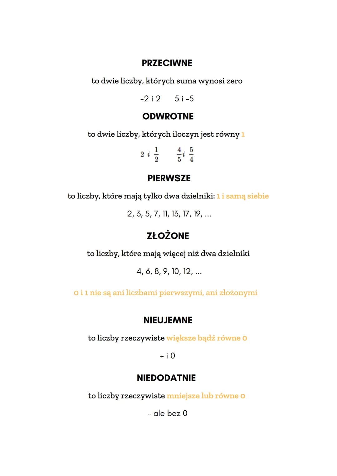 # LICZBY

NATURALNE
to liczby całkowite dodatnie
0, 1, 2, 3, 4, 5, 6, 7, 8, 9, 10, ...
zbiór liczb naturalnych oznaczamy literą N
N jest zbi