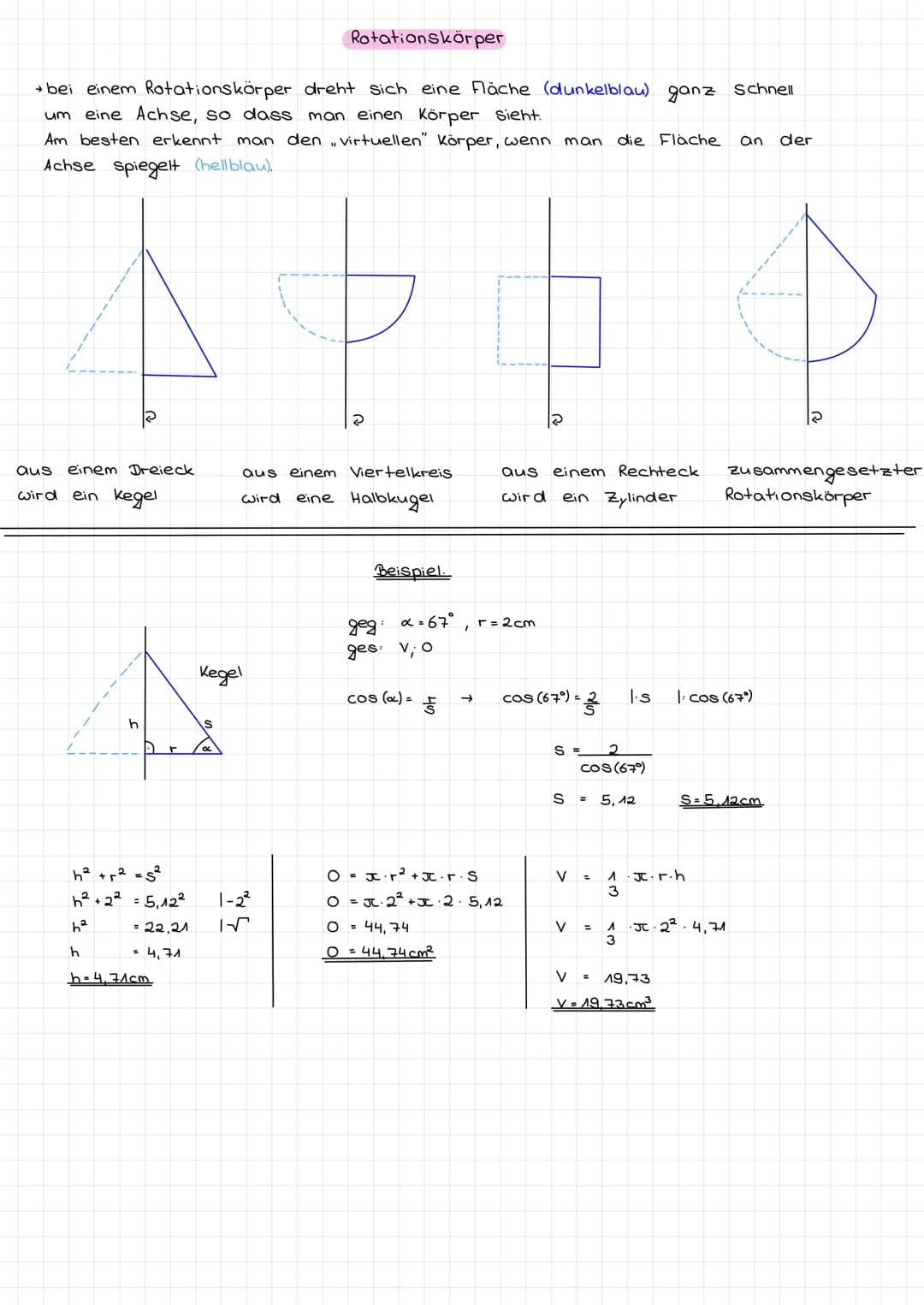 Normal

Würfel
→ V = a · a · a = $a^3$
→ O = 6 · $a^2$

Quader:
→ V = a · b · c
→ O = 2 · a · b + 2 · b · c + 2 · c · a

Prisma:
Formelsamml
