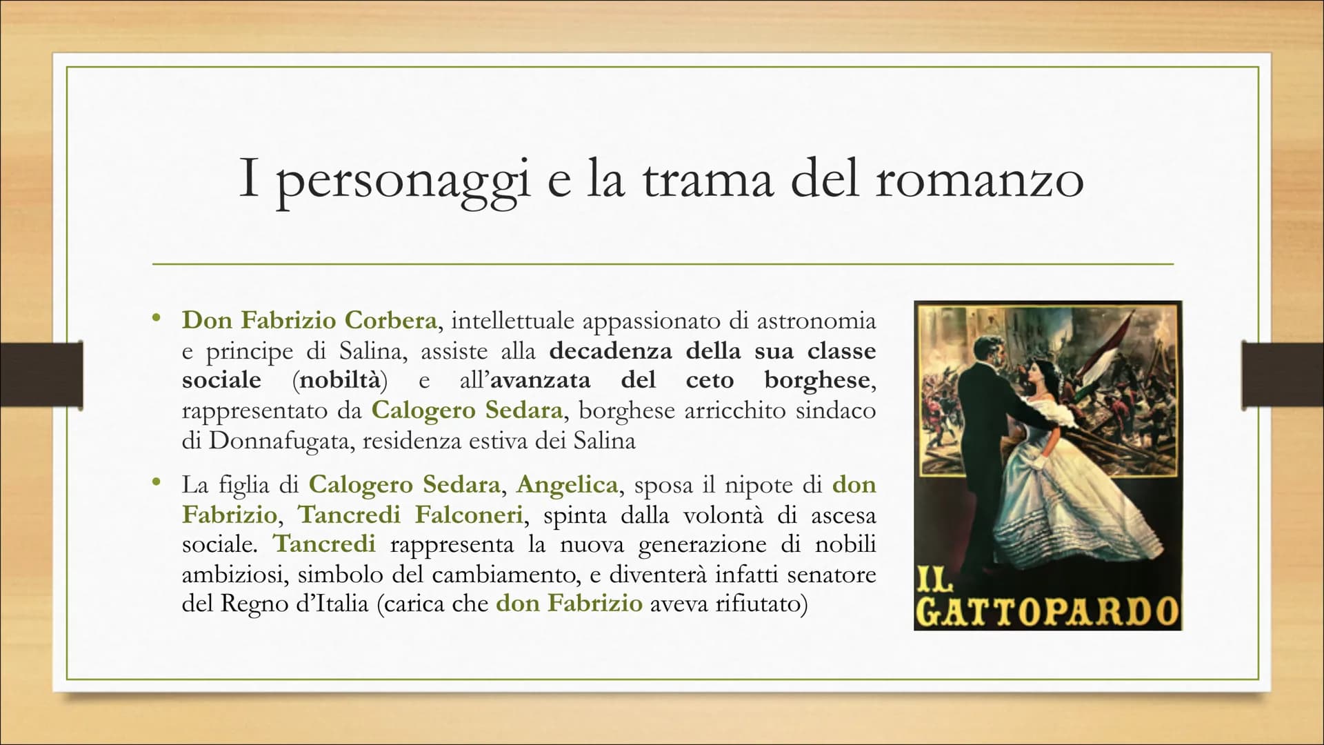 # IL GATTOPARDO

Giuseppe Tomasi di Lampedusa # L'autore: Giuseppe Tomasi di Lampedusa

*   Nasce a Palermo nel 1896
*   Famiglia aristocrat