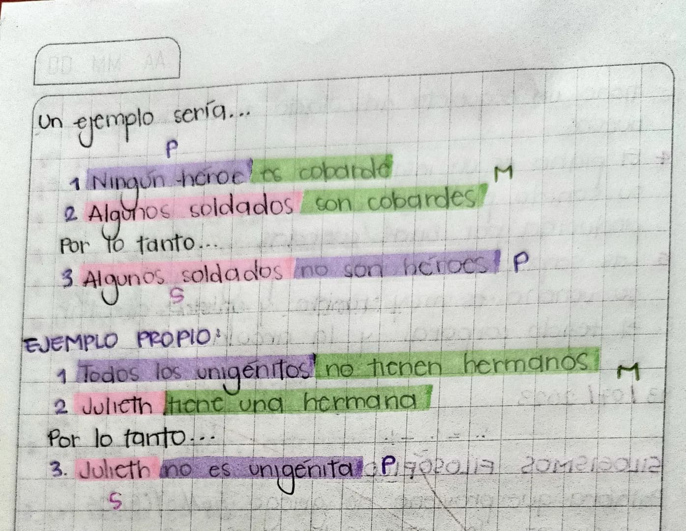 # SILOGISMOS FILOSOFICOS
Palabra que proviene del griego Gulloyiocios
y a su vez, det latin syllogismus que significa
razonamiento deductivo
