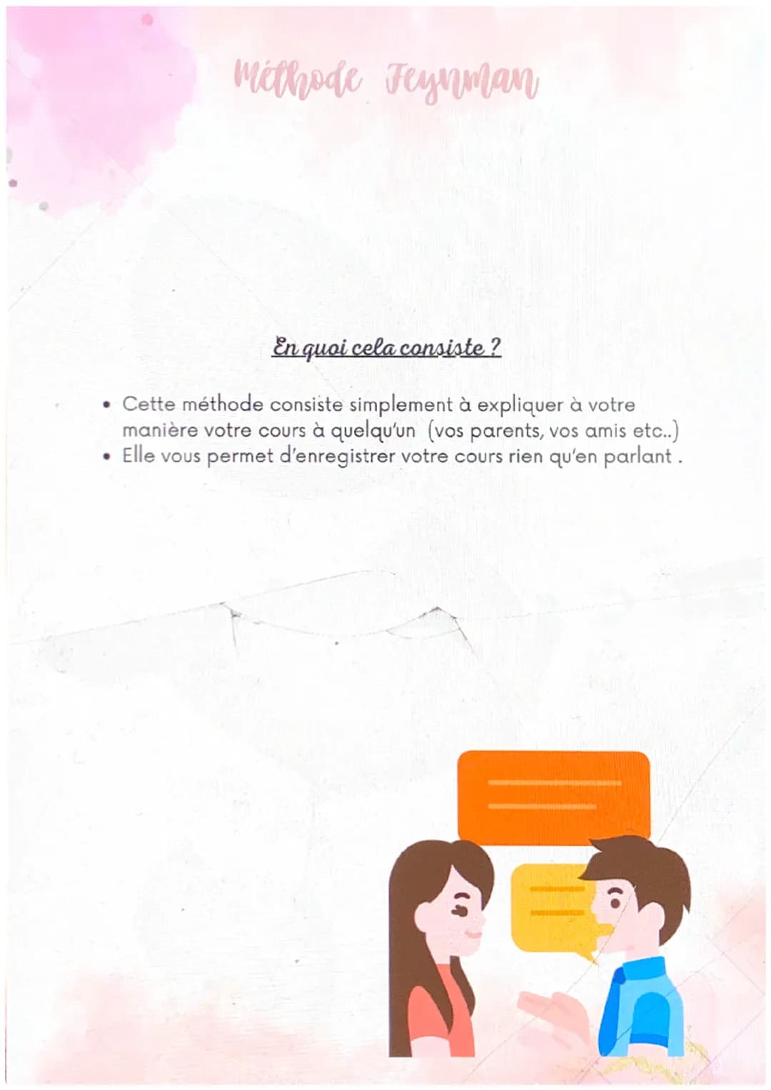@studygirl
27

Comment réviser ?

méthodes de révision Mémoire auditive

Convient à qui?

Cette méthode convient à ceux qui
retiennent leurs