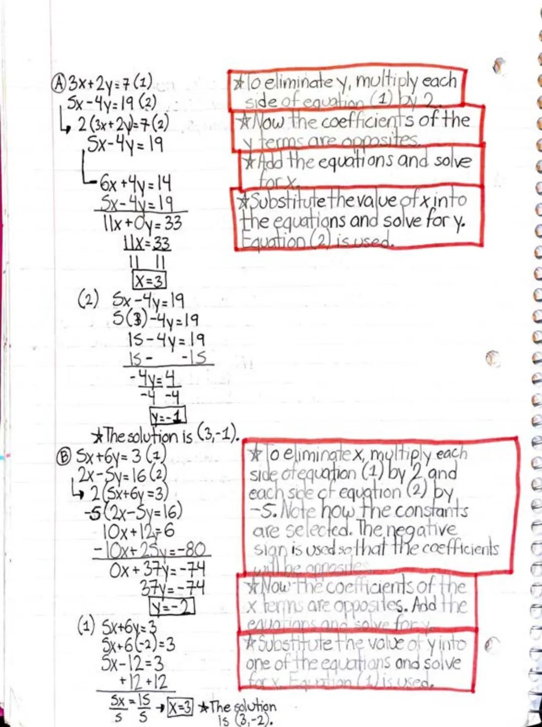 # Section 6.2: Solving Systems of Linear Equations (Substitution) 3/25/18

1.  Finding a graphical solution of a system of equations is base