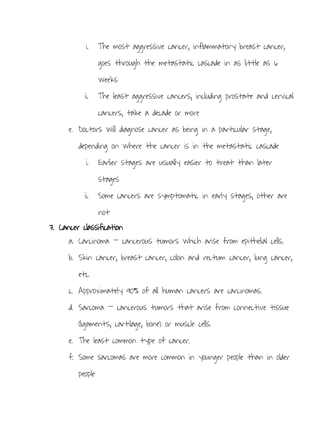 Cancer Notes

I Cancer In The U.S today

a The Reality of Cancer

i. Cancer is the second leading cause of death in the U.S.

ii. 1,762,450 