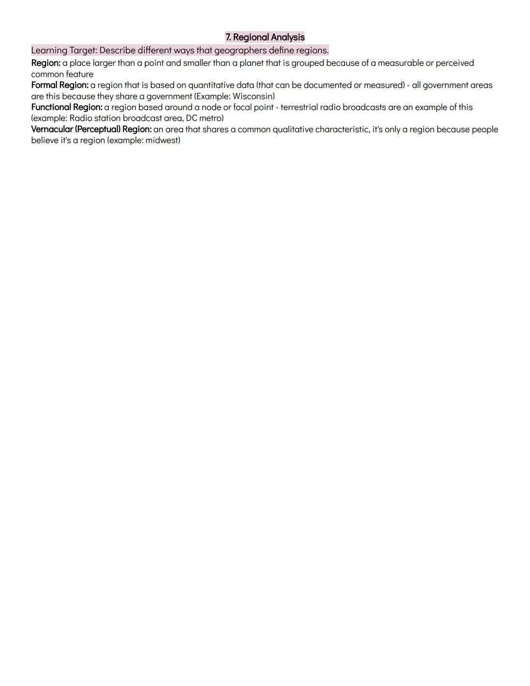# UNIT ONE: THINKING GEOGRAPHICALLY

## 1. Introduction to Maps

Learning Target: Identify types of maps, the types of information presented