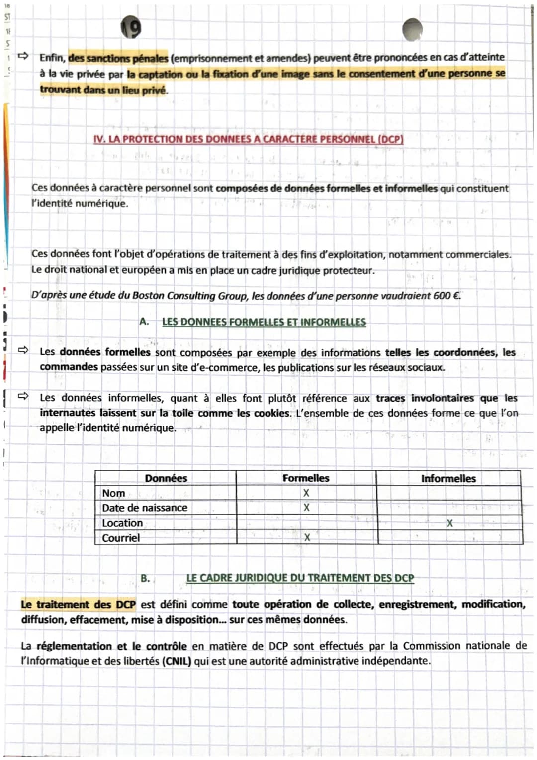 - droit
Chapitre 10

Introduction:

L'acquisition de la personnalité juridique entraîne l'octroi de droits subjectifs.

Parmi ces droits, ce