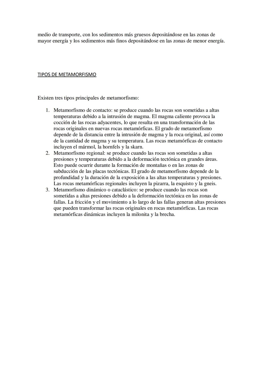 # ROCAS ÍGNEAS, SEDIMENTARIAS Y METMÓRFICAS

Las rocas se pueden clasificar en tres tipos principales: ígneas, sedimentarias y
metamórficas.