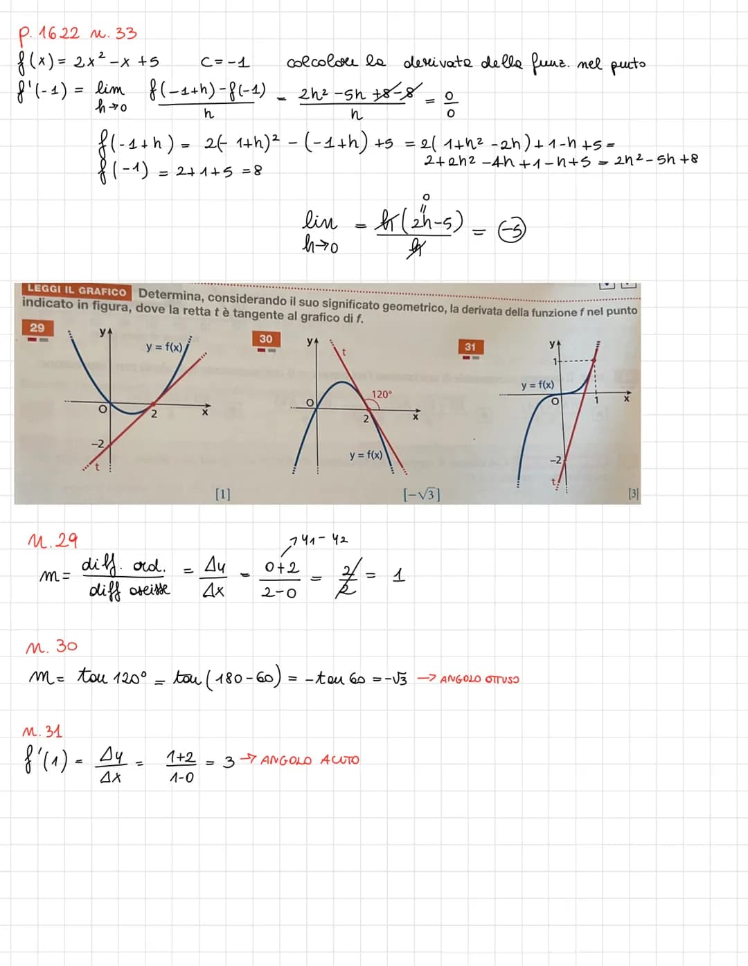 DERIVATE # Le Derivate

$y=f(x)$

SECANTE

$f(c+h)$ 47-

ho dots
wu
INCREMENTO $f(c)$

A

X

C

C+h

INCREMENTO variabile diperd. X

$Ax = h