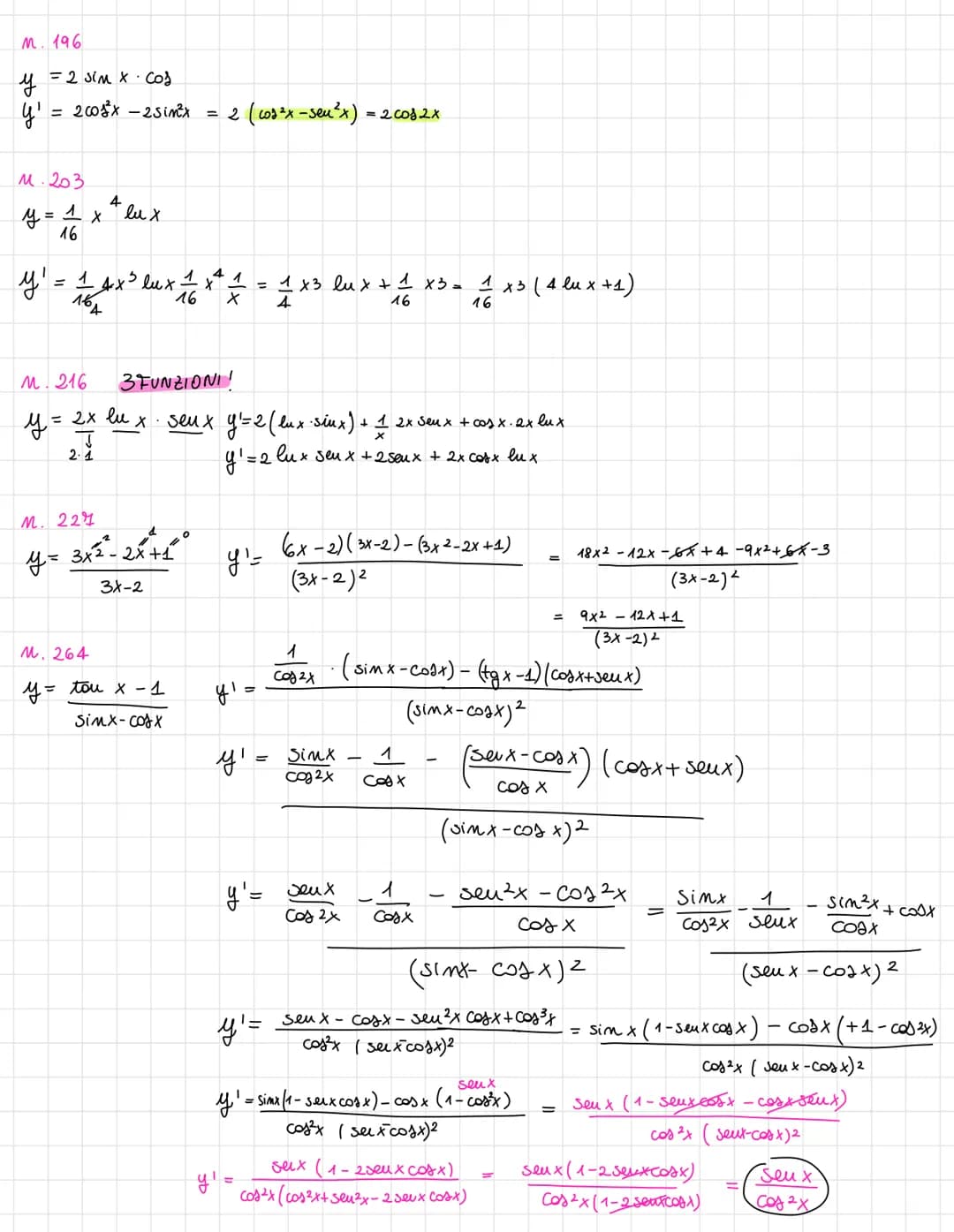 DERIVATE # Le Derivate

$y=f(x)$

SECANTE

$f(c+h)$ 47-

ho dots
wu
INCREMENTO $f(c)$

A

X

C

C+h

INCREMENTO variabile diperd. X

$Ax = h