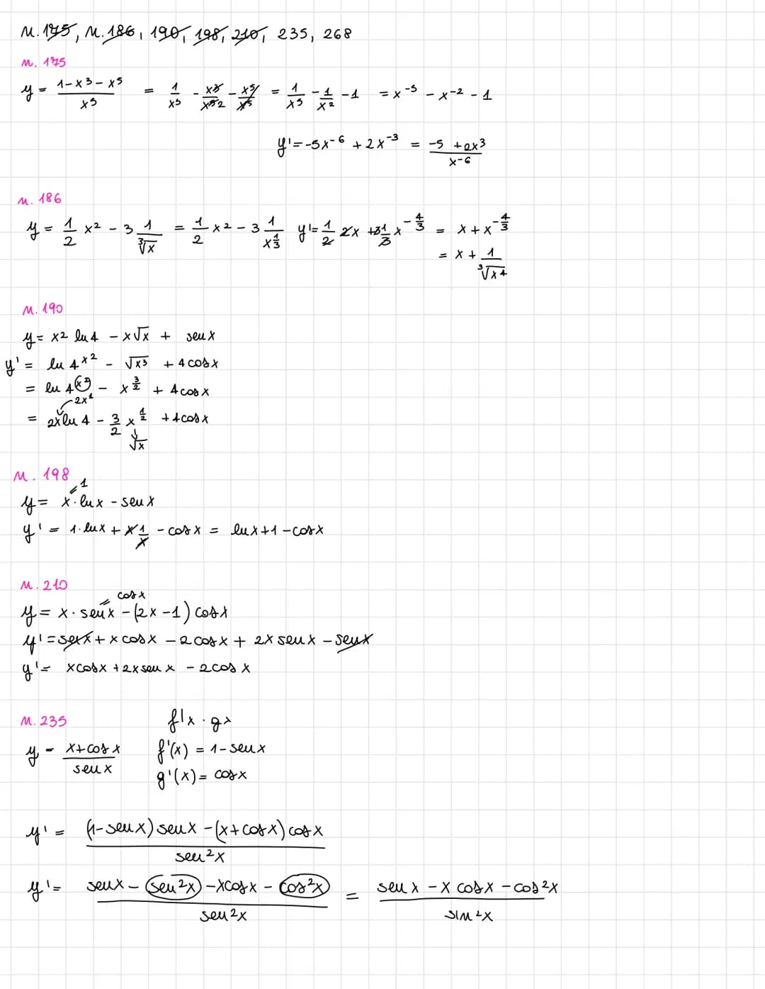 DERIVATE # Le Derivate

$y=f(x)$

SECANTE

$f(c+h)$ 47-

ho dots
wu
INCREMENTO $f(c)$

A

X

C

C+h

INCREMENTO variabile diperd. X

$Ax = h