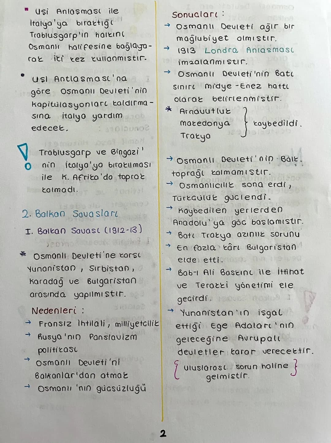 # İNKILAP TARİHİ

20. Yüzyıl Baslarında Osmanlı
Devleti

1. Trablusgarp Savası

Nedenleri :

*   Bölgenin İtalya'ya yakınlığı
*   Bölgenin O