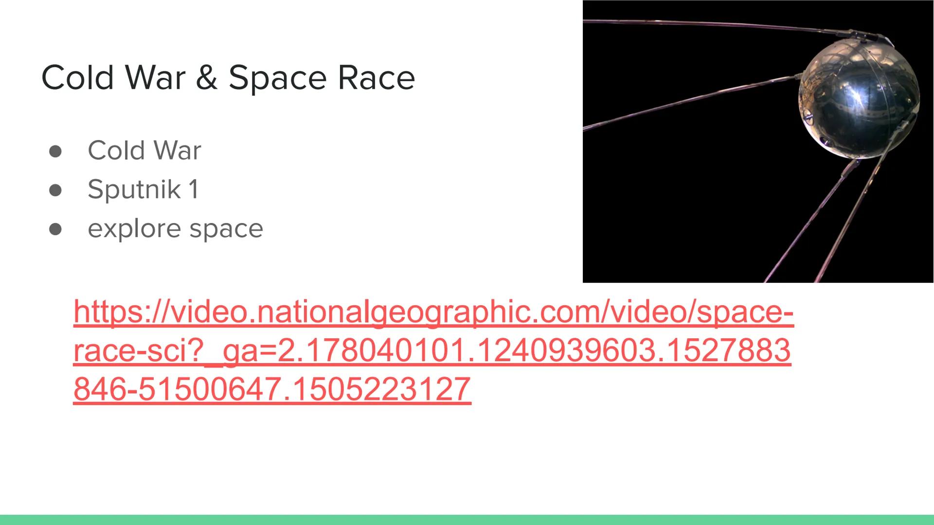 # NASA

National Aeronautics and Space Administration # What is NASA? # NASA

- America's Space Program
- Wernher von Braun Why does America