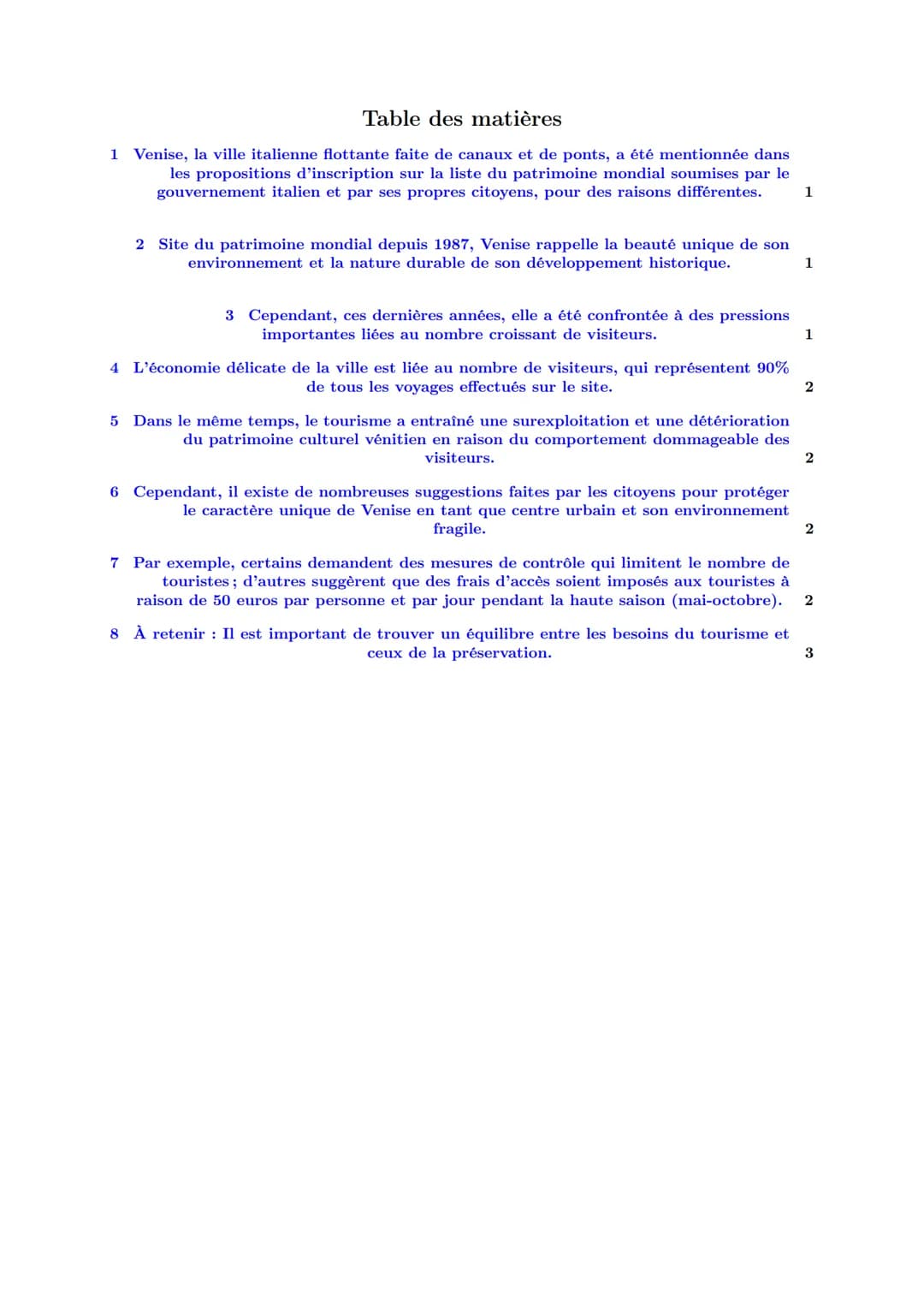 LYCEE GENERAL ET TECHNOLOGIQUE LA BRUYERE

Venise, entre valorisation touristique et
protection du patrimoine

18 mai 2022

AFFICHARD-PIERRI