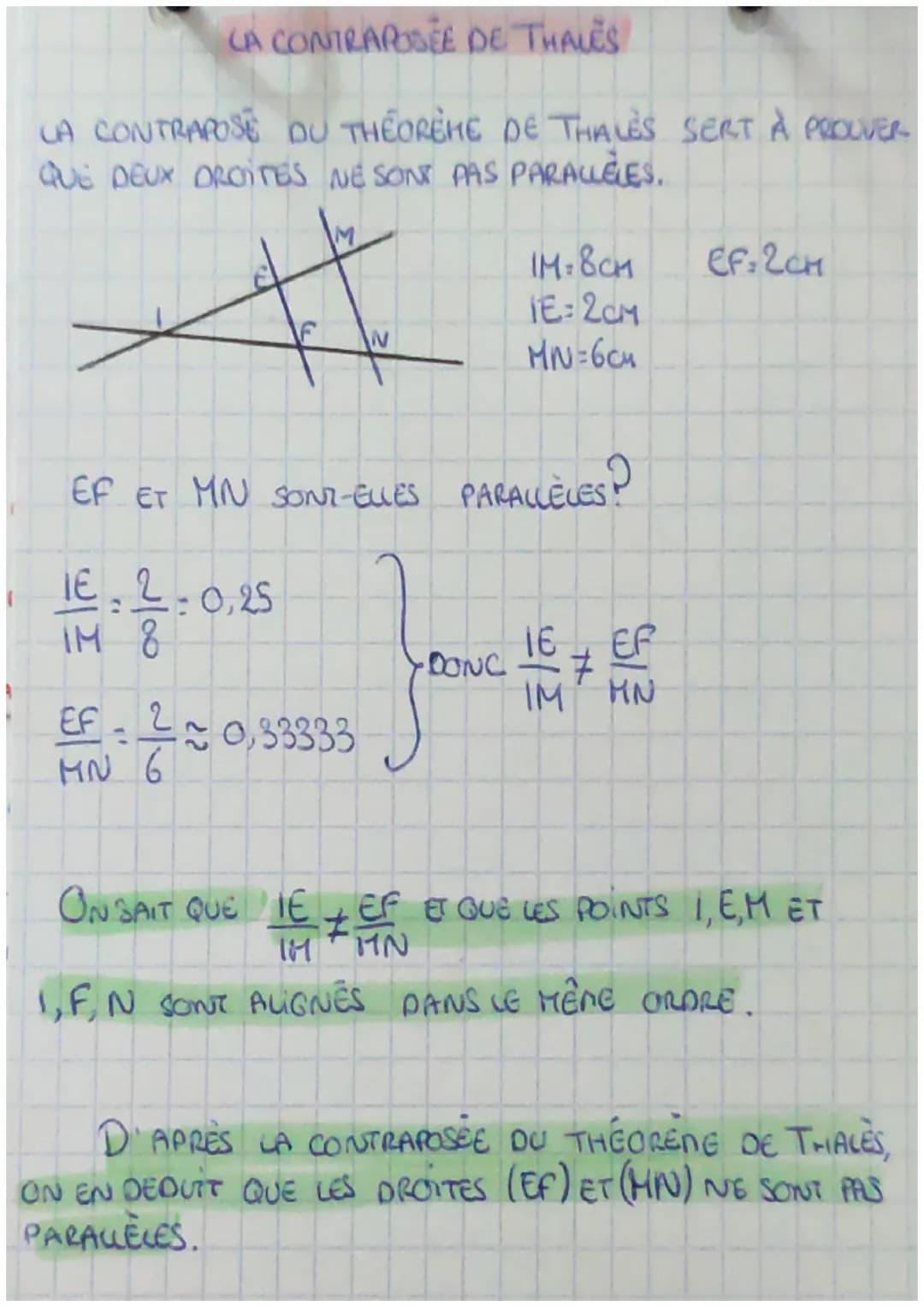 # THEOREME DE THALES

M

A

N

ON CHERCHE À SAVOIR BC

(MN) //(BC)
AM-20M
AB-5CH
MN-1CH
A,M, BETA, NC AUGNES

'D'APRÈS LE THEOREME DE THALES
