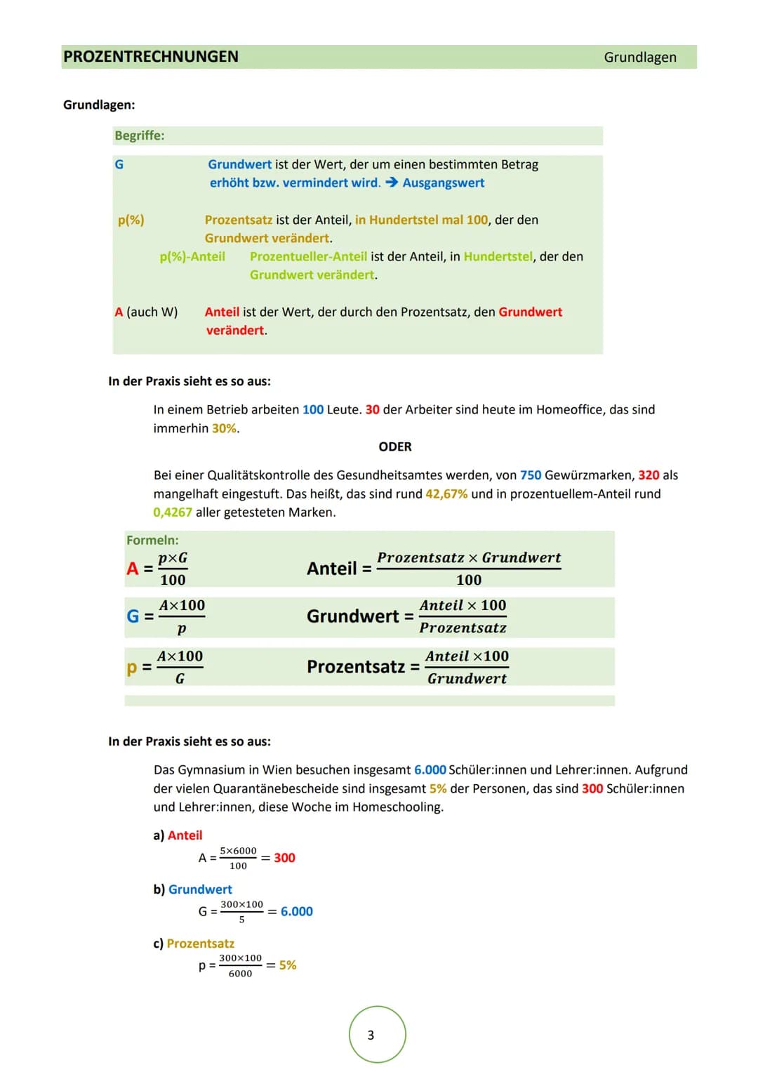 Arbeitsheft

Prozentrechnungen Alle Rechte vorbehalten.

Die Verwendung der Texte sind außerhalb der Lernplattform Knowunity, nur
mit schrif