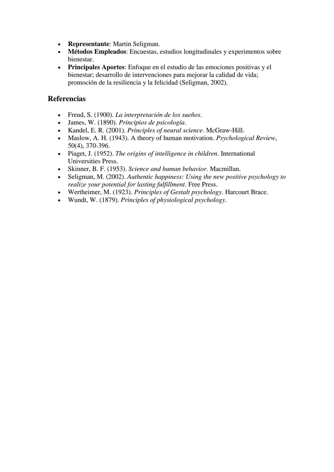 - Primer laboratorio
- Fundo la primera
- psicologia
- alegría y
- ronia
- Racionalist
- sensorial
- cogito
- cuerp
- 6 pasiones primarias
-