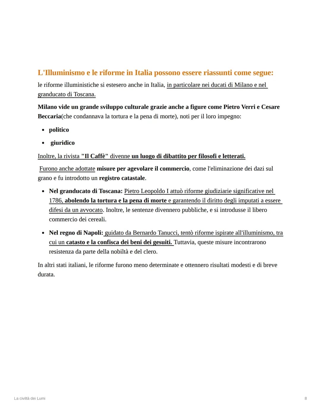 # La civiltà dei Lumi

CLASS

stato

Storia

In progress

Created time @September 21, 2023 7:48 АМ

Checked

L'Illuminismo è un importante m