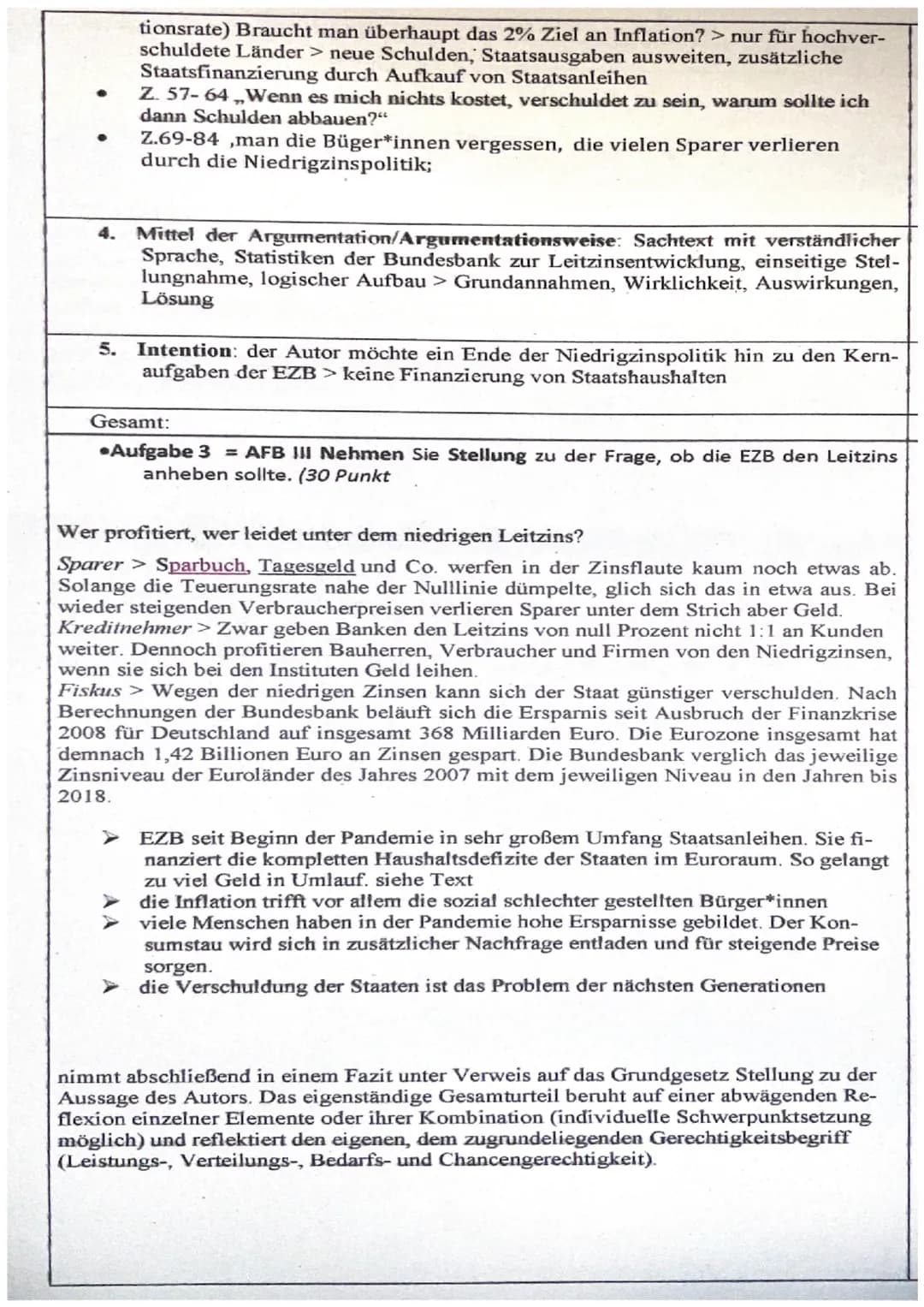 # Zweite Klausur

im Leistungskurs Sozialwissenschaften

am 1. Dezember 2021

Thema: Expansive Geldpolitik als Mittel der Wahl? Die EZB-Geld