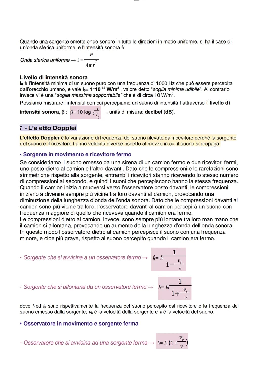 LE ONDE E IL SUOΝΟ

1- L'oscillatoíe aímonico
Un oscillatore armonico è un oggetto di massa m che si muove sotto l'azione di una forza
elast