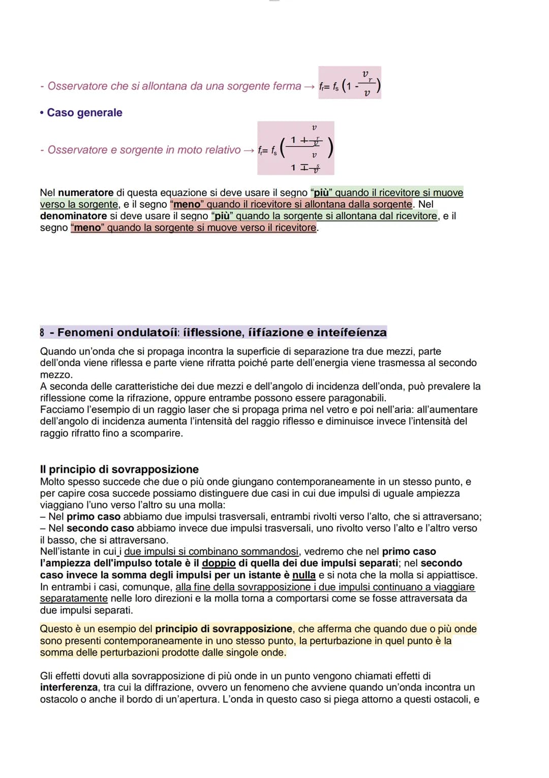 LE ONDE E IL SUOΝΟ

1- L'oscillatoíe aímonico
Un oscillatore armonico è un oggetto di massa m che si muove sotto l'azione di una forza
elast