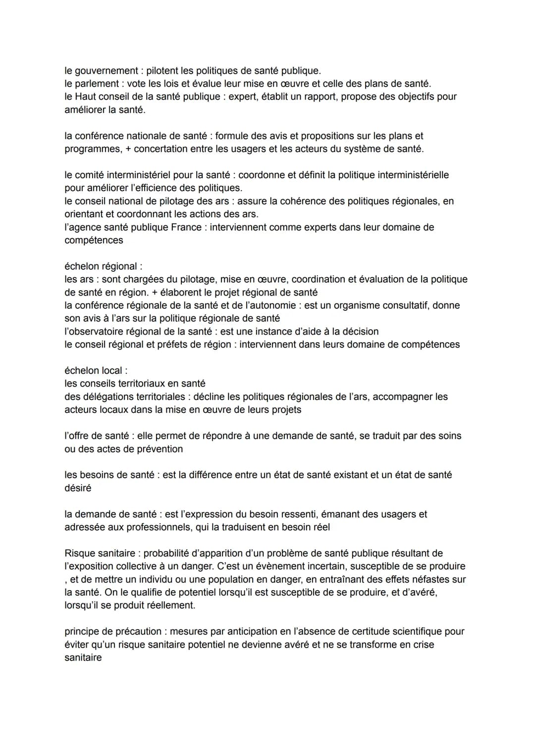 Définitions ST2S

Selon l'OMS, en 1946, la santé est << un état de complet bien-être physique, mental et social
et qui ne consiste pas seule