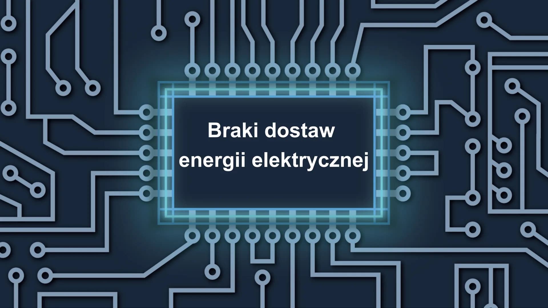 # Braki dostaw

energii elektrycznej # Powody braku dostępu do enerii elektrycznej

*   Nieumyśle przeciążenie
sieci przez użydkowników

*  
