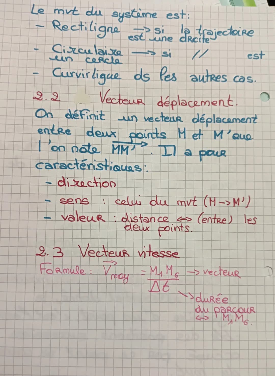 Seconde
Physique-Chimie :
Chapitre 13: Mouvement.

1. Que Faut-il définie avant d'étudier
en mouvement?

1.1. Système.
L'objetonte felgint d
