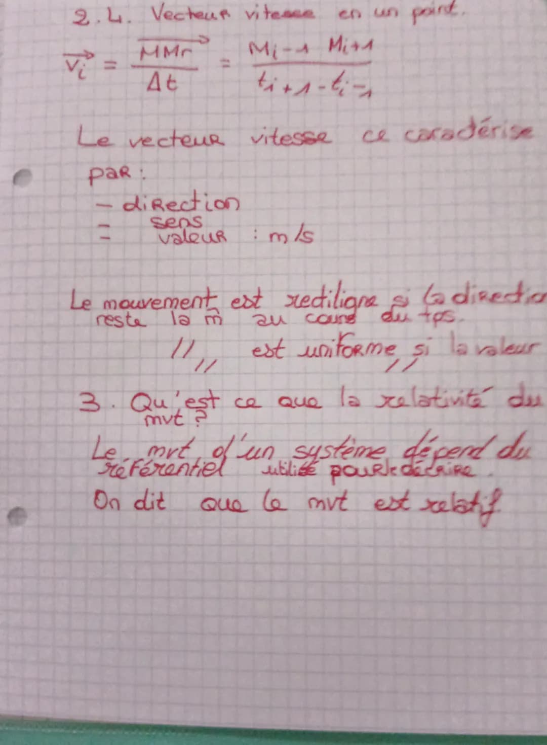 Seconde
Physique-Chimie :
Chapitre 13: Mouvement.

1. Que Faut-il définie avant d'étudier
en mouvement?

1.1. Système.
L'objetonte felgint d