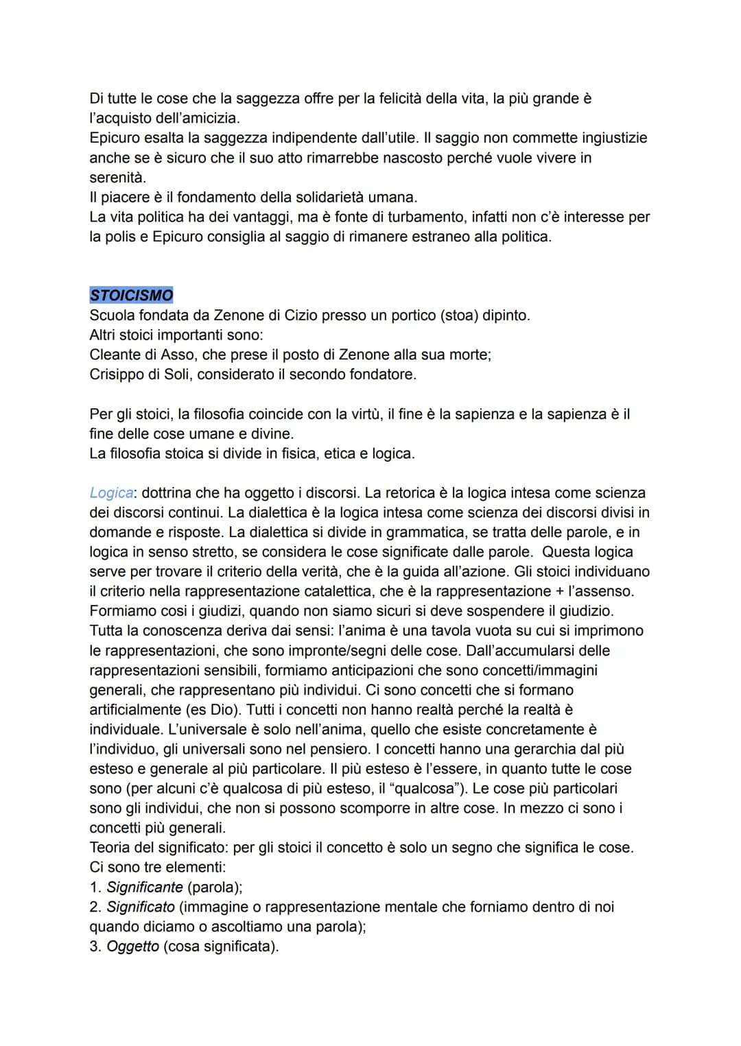 # SCUOLE ELLENISTICHE

Età ellenistica

Periodo che inizia dopo la morte di Alessandro Magno. Civiltà universalistica: vede
una simbiosi tra