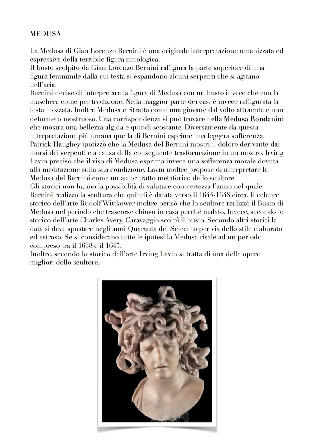 # LA VITA E LE OPERE DI GIAN LORENZO BERNINI

"L' ANIMATORE DEL MARMO"

Se non ci fosse stato Bernini, Roma non sarebbe stata la stessa. Di 