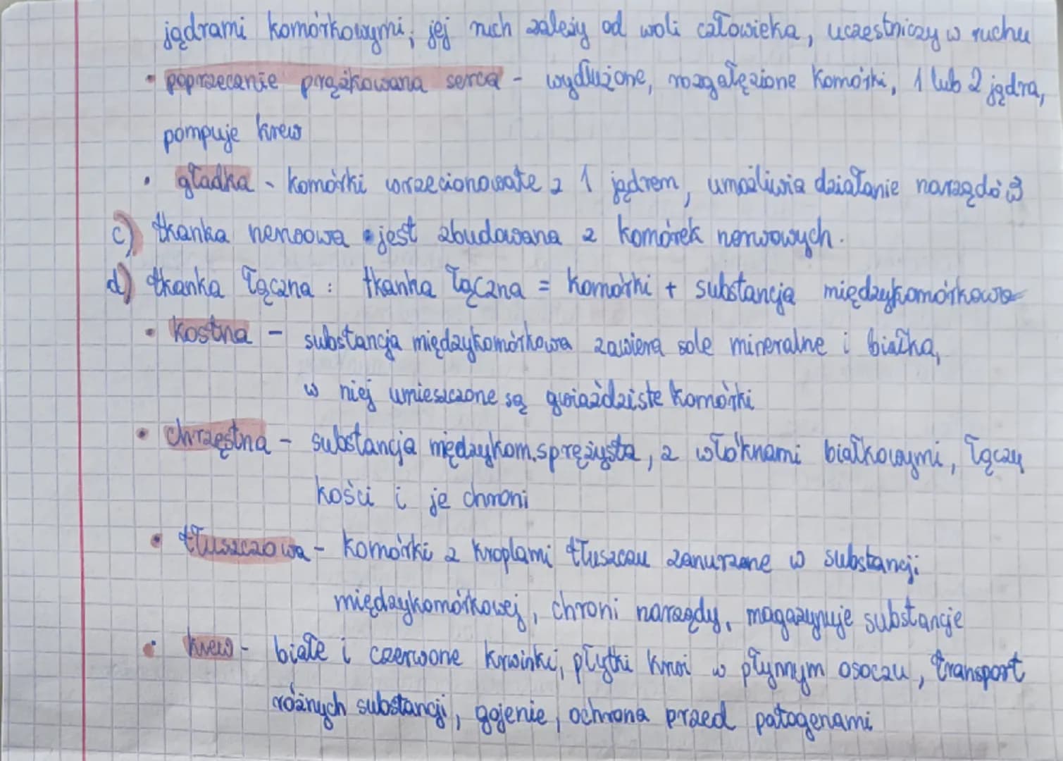HIERARCHICZNA BUDOWA ORGANIZMU
CZŁOWIEKA
1. Hierarchiczna budowa organizmu:
komórka → tkanka → narząd → układ narządów → organizm
2. W ludzk