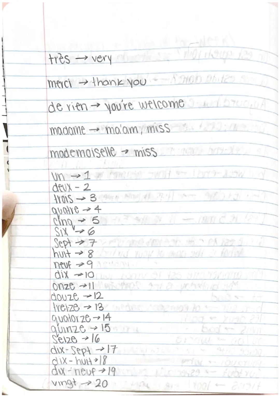 French II Unite 1: Lesson 1 (Conversation Words)

A demain See you tomorrow протяня (1)

Bonjour~ (Bon-Joor) hello/Good day
←
A bientôt See 