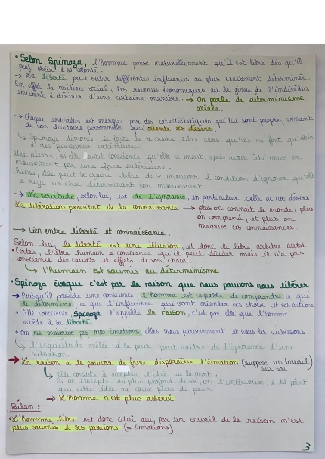 # La liberté

• La liberté est habituellement comprise
comme le possibilité de faire e que
l'on veut sans suber d'entraves
→ L'homme se bat 