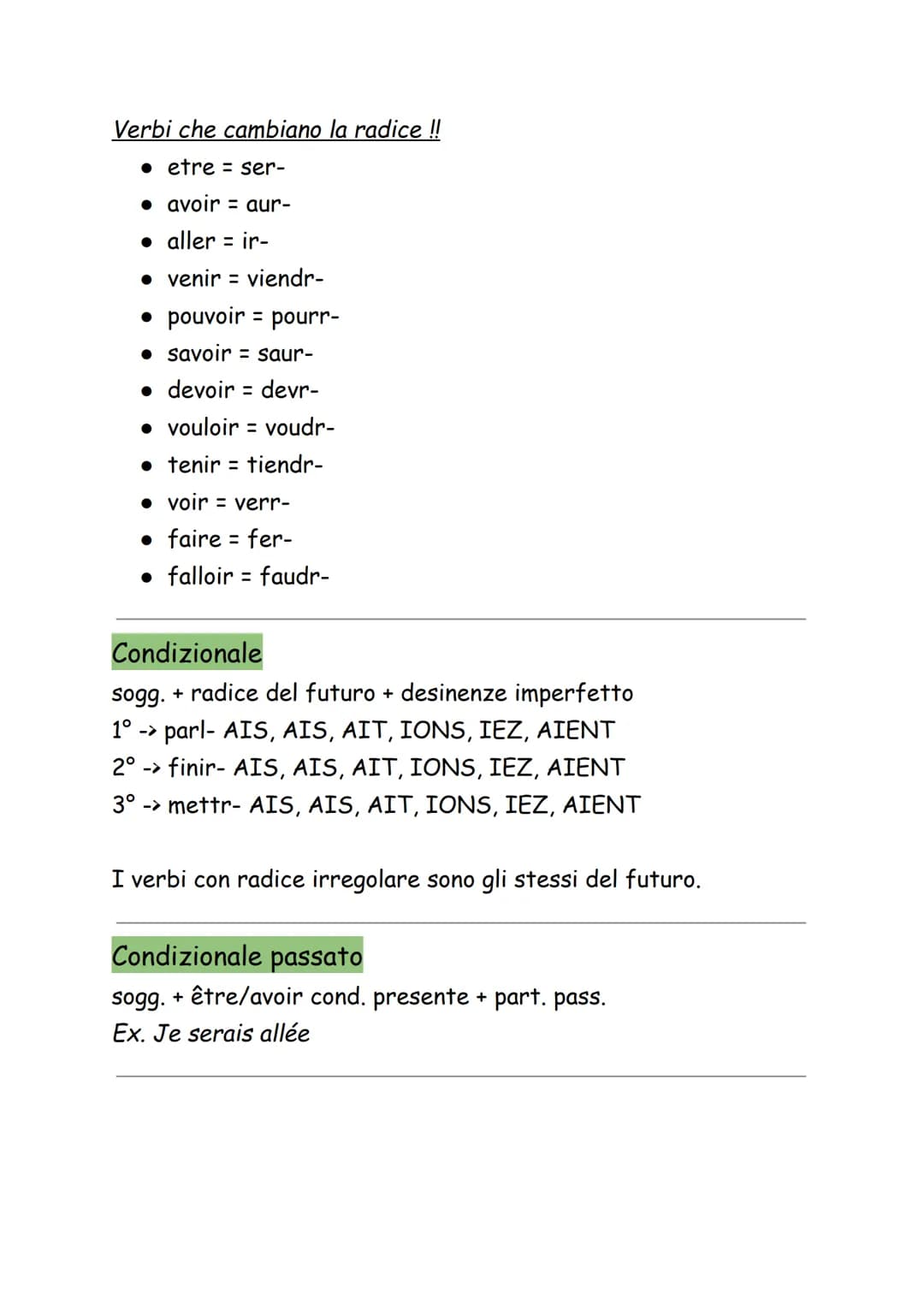 VERIFICA VERBI FRANCESE 29/09

Presente

1° gruppo (er)
2° gruppo (ir)
3° gruppo
- E
- IS
- ES
- IS
TUTTI A
- E
- IT
MEMORIA
- ONS
- ISSONS

