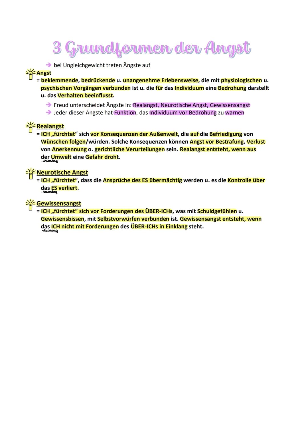 # Die Psychoanalse

Einleitung:
Sigmund Freund = Begründer der Psychoanalyse, welche die 3 Grundannahmen der
psychoanalytischen Theorie, das