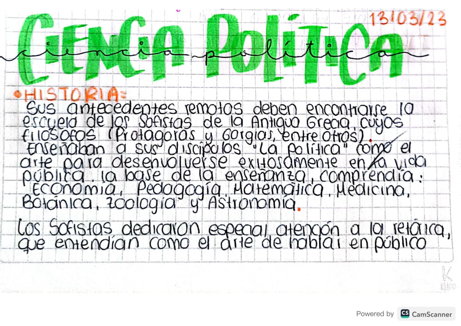 # Ciencia

C'ENCA

politica

6-03-2023

Etimología la palabra ciencia deriva del, latín
Scientia, ae, significa conocimiento, sabiduría.

Hi