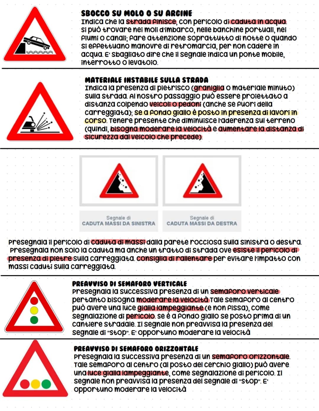 
<h2>Strada deformata</h2>
<p>Questo segnale indica una strada in cattivo stato, con pavimentazione irregolare, buche o altre imperfezioni, 