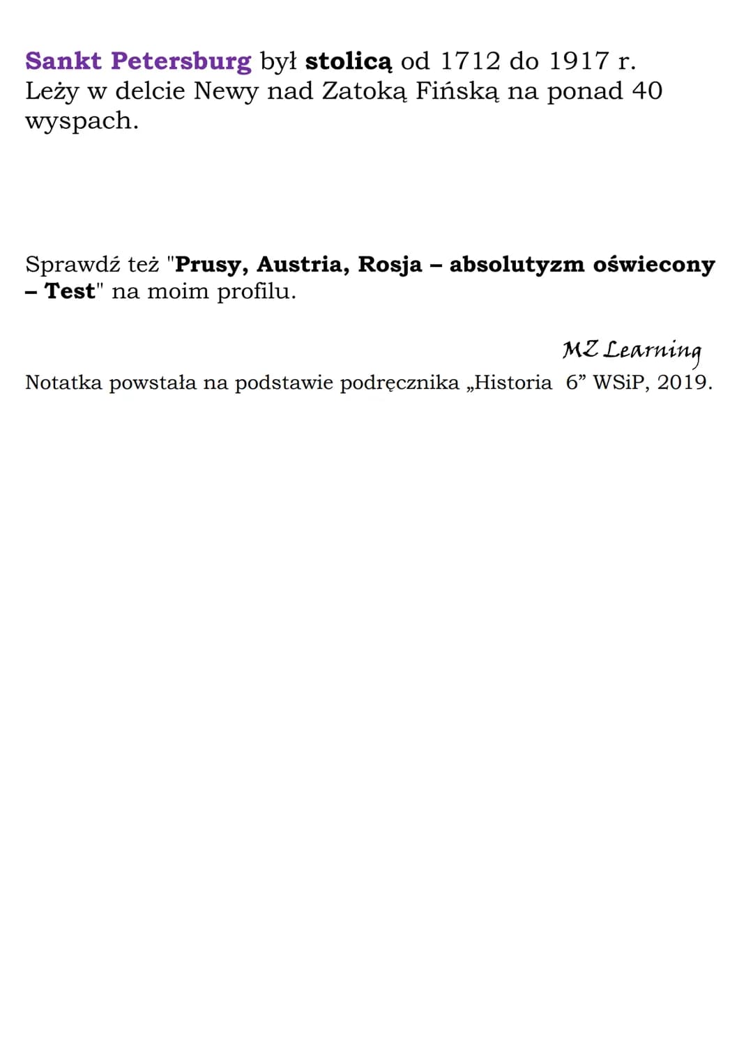 # Prusy, Austria, Rosja –
absolutyzm oświecony

Prusy - Fryderyk II Wielki (król) -
dynastia Hohenzollernów

Prusy miały silną armię. Oficer
