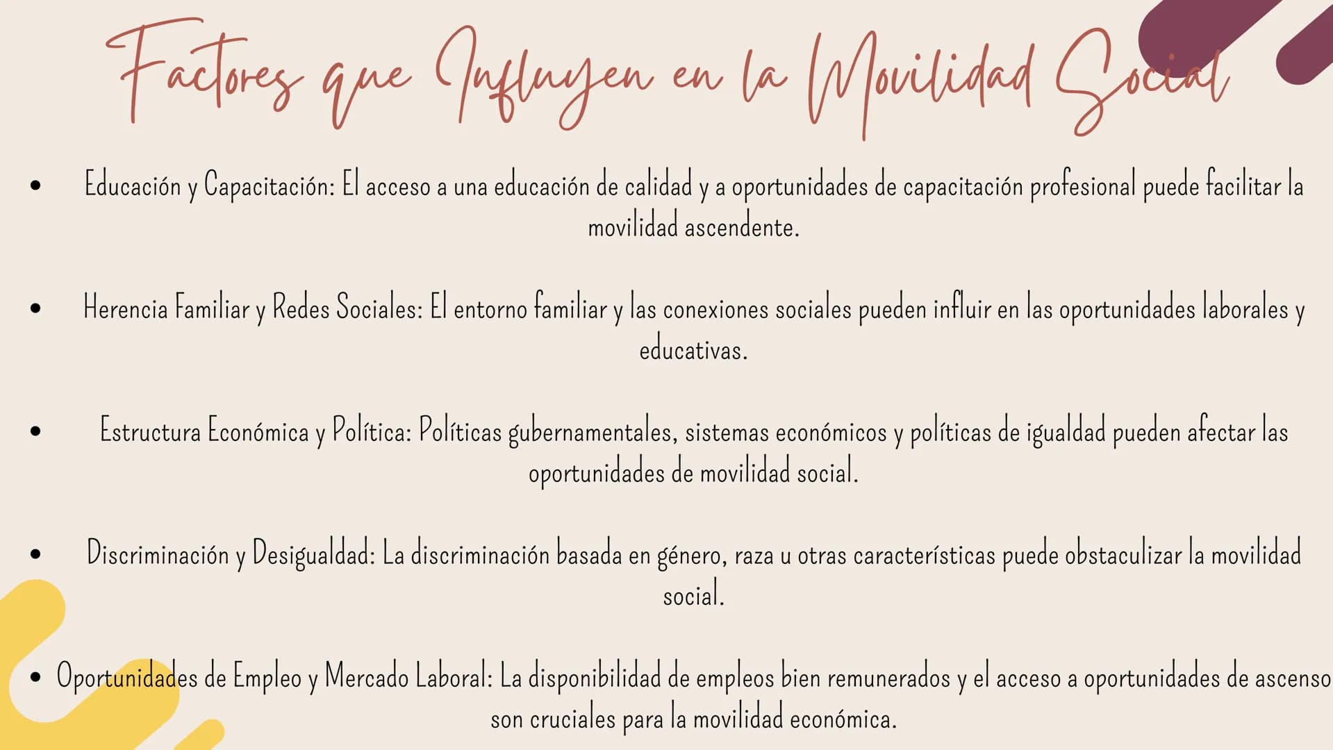 # Movilidad Social ¿Qué es la Movilidad Social!

La movilidad social se refiere al movimiento de individuos o grupos de
una posición social 