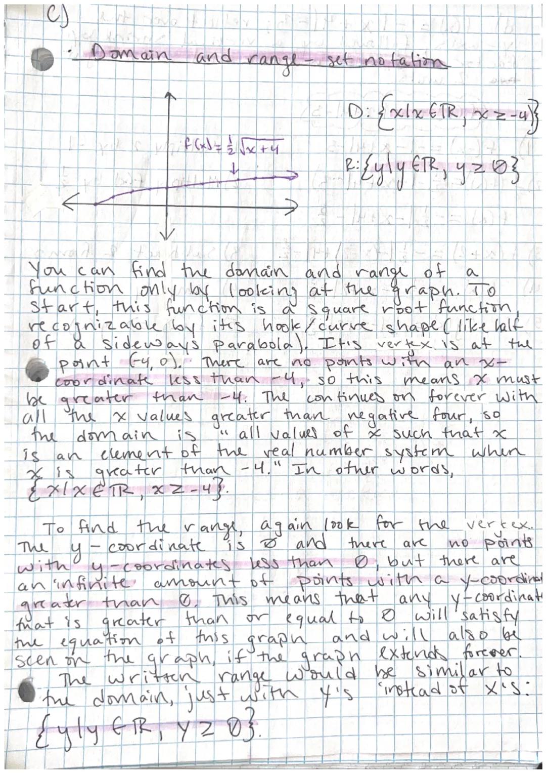 
<h2 id="linearfunctions">Linear Functions</h2>
<p>Linear functions are written in the form y = mx + b, where the constant slope (m-value) c