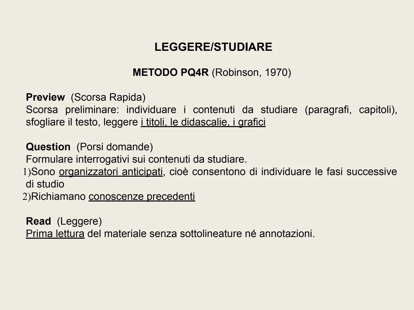 ESERCITARE LIBERAMENTE IL PROPRIO
INGEGNO, ECCO LA VERA FELICITÀ.
(ARISTOTELE)

Come studiare ?

Cerco il mio metodo di studio
... CONOSCI T