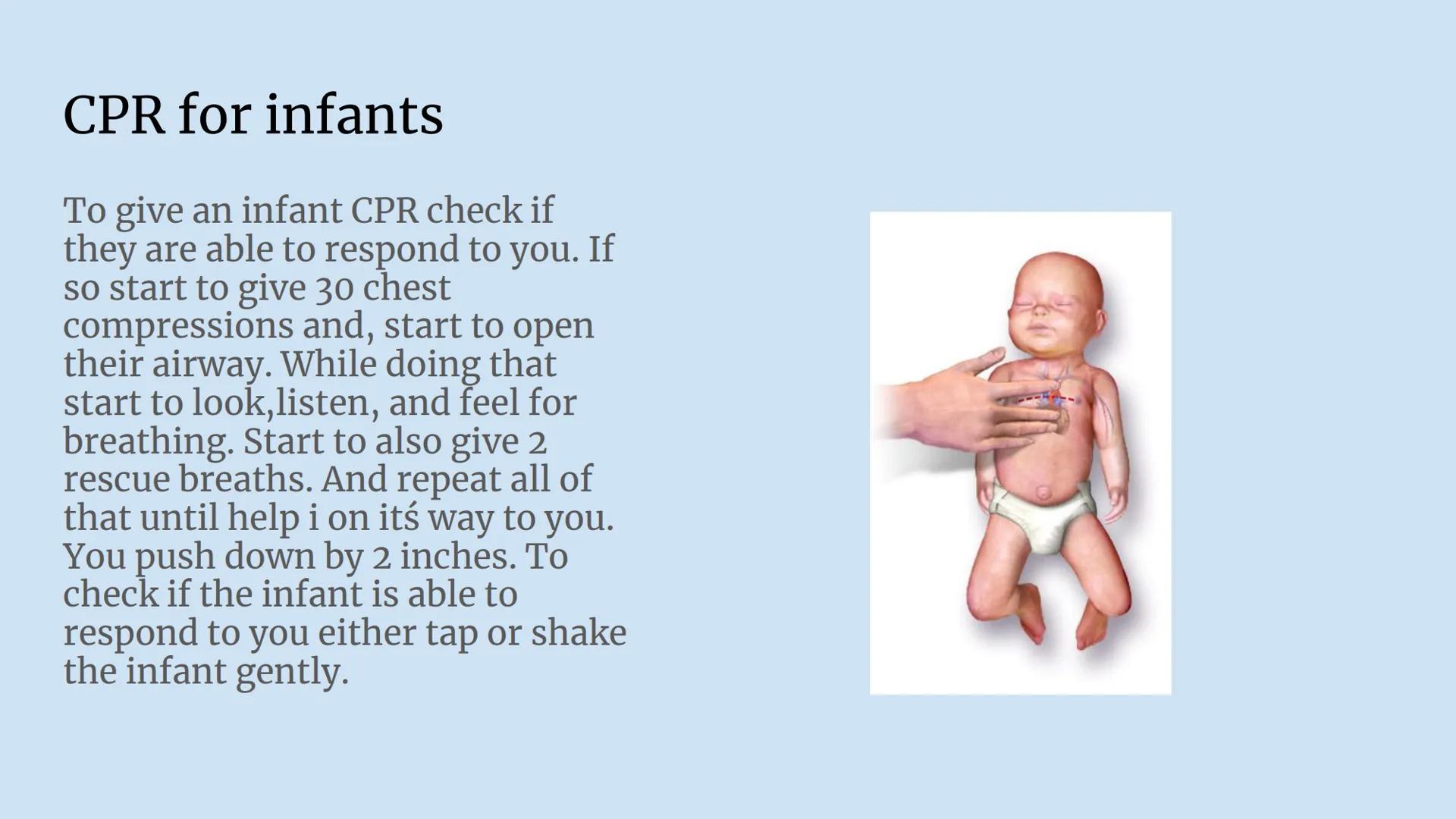 # How to give CPR

-Dulce Castellon First step-

The first thing you should do
if you see someone harm. You
should always first check
scene 