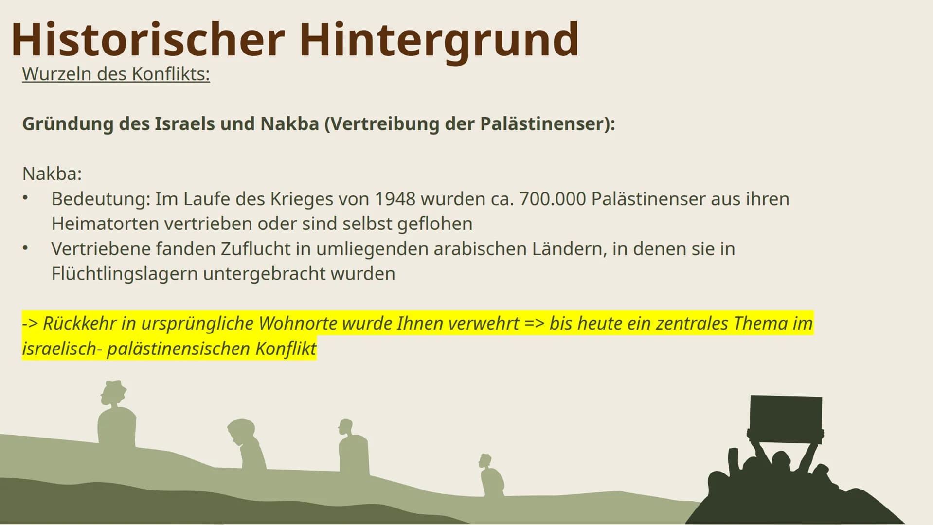 # Nahost -
# Konflikt

Von Natalia und
Samantha # Inhaltsverzeichnis

Einführung
1.

3.
Aktuelle
Situation

Historischer
2.
Hintergrund

4.
