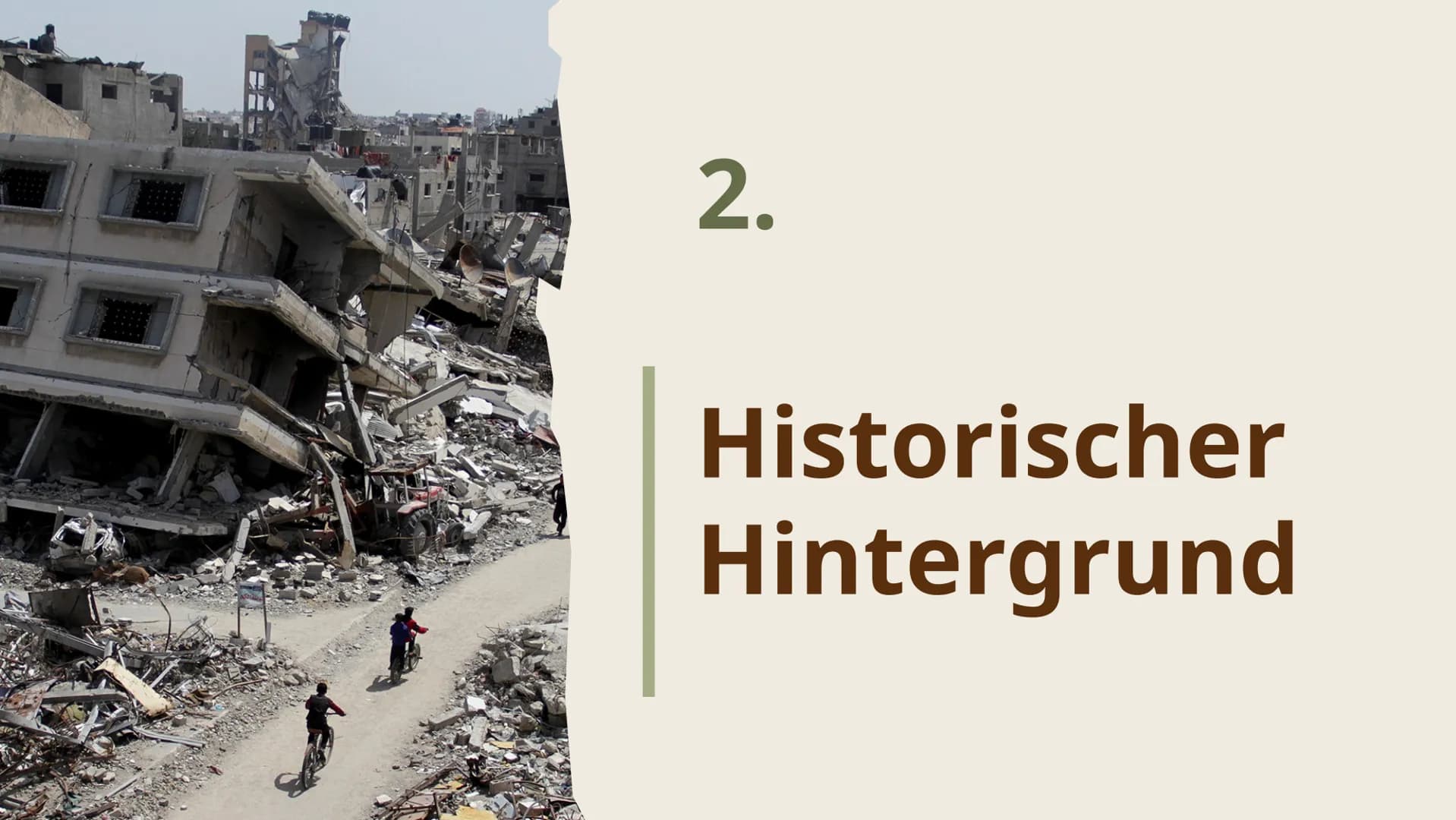 # Nahost -
# Konflikt

Von Natalia und
Samantha # Inhaltsverzeichnis

Einführung
1.

3.
Aktuelle
Situation

Historischer
2.
Hintergrund

4.
