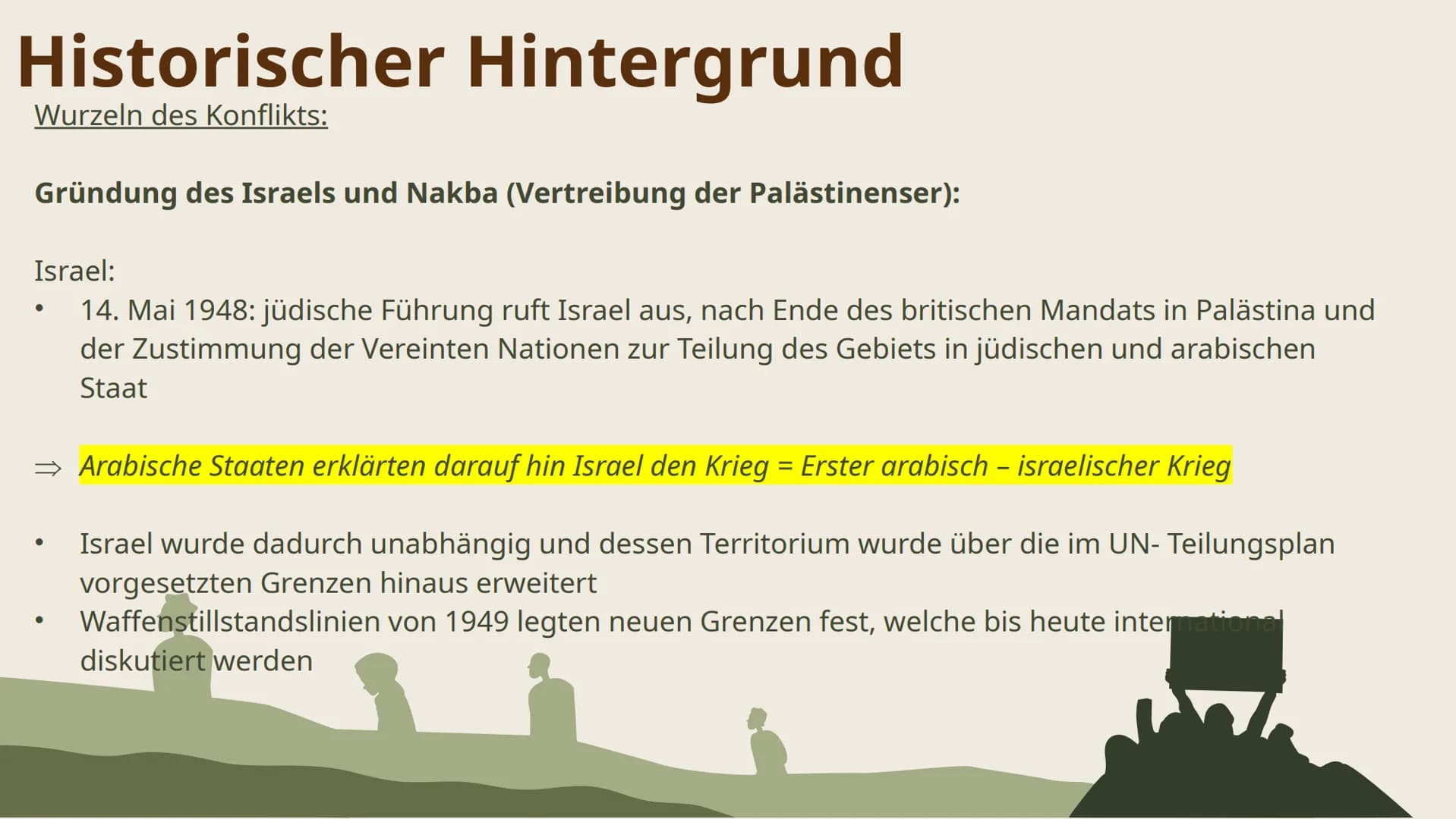 # Nahost -
# Konflikt

Von Natalia und
Samantha # Inhaltsverzeichnis

Einführung
1.

3.
Aktuelle
Situation

Historischer
2.
Hintergrund

4.

